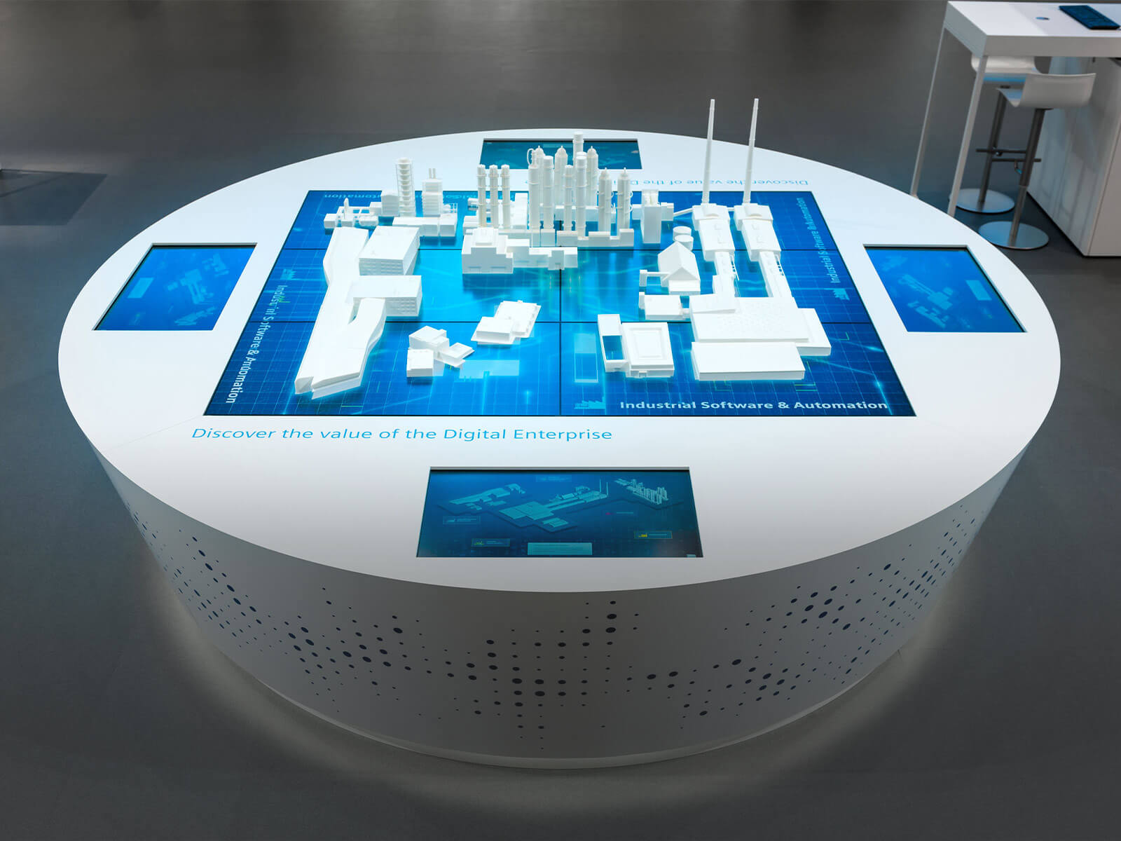 Referenzprojekt Messebau Siemens